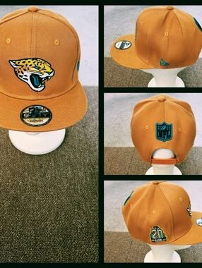 JACKSONVILLE JAGUARS NFL FOOTBALL SNAPBACK HAT.